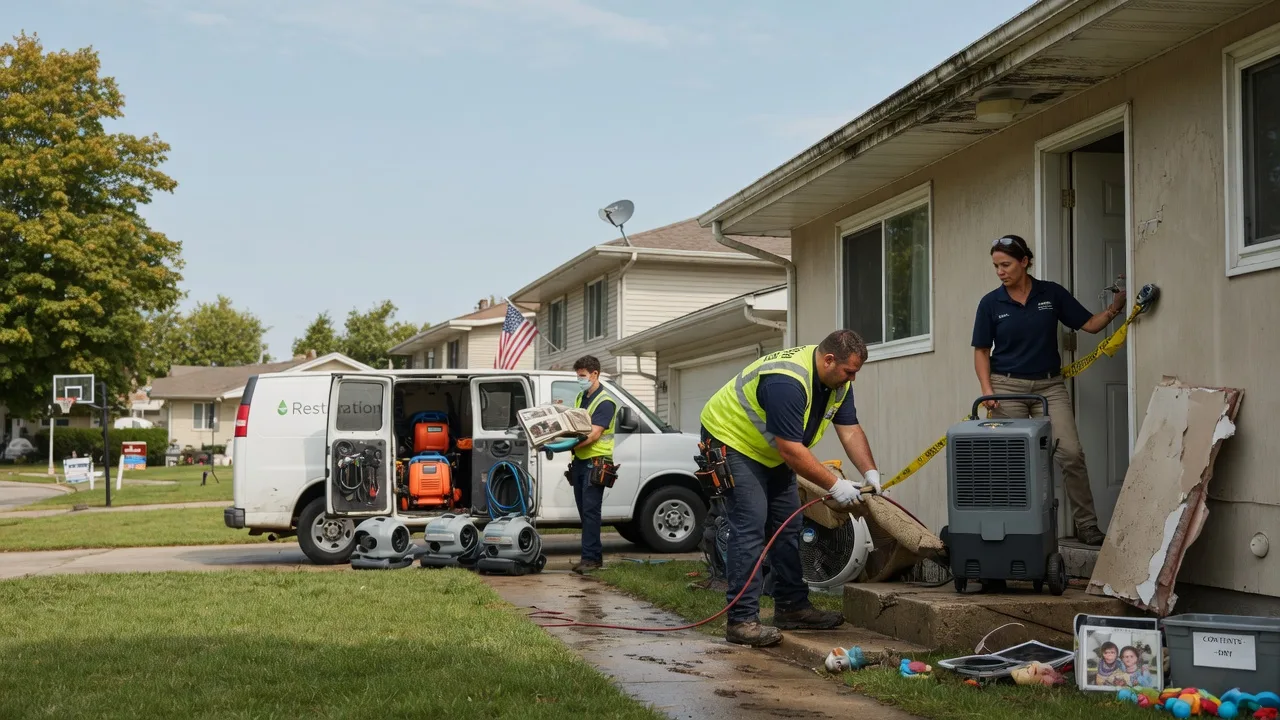 Water Damage Restoration in Lake Station, IN near me